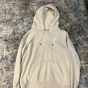 Beige Nike hoodie